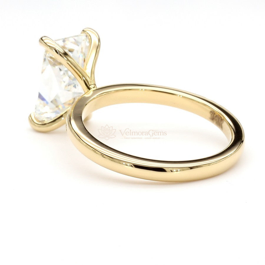 IGI Certified Lab-Created Diamond Radiant Solitaire Ring F VS)