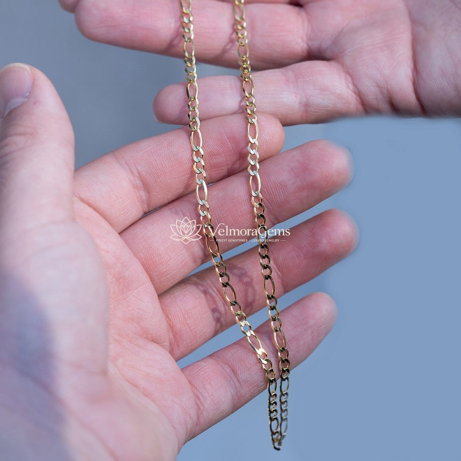 Figaro Chain – 22 Inch