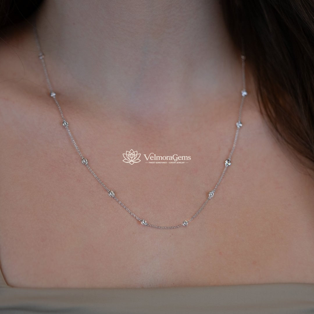 Diamonds by the Yard Necklace F-G VS)