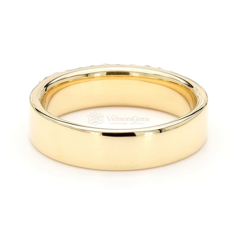 Lab-Created Diamond Pave Eternity-Style Band F-G VS)