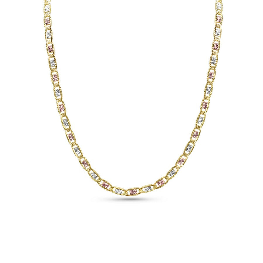 Valentino Tri-Color Chain - 22 Inch
