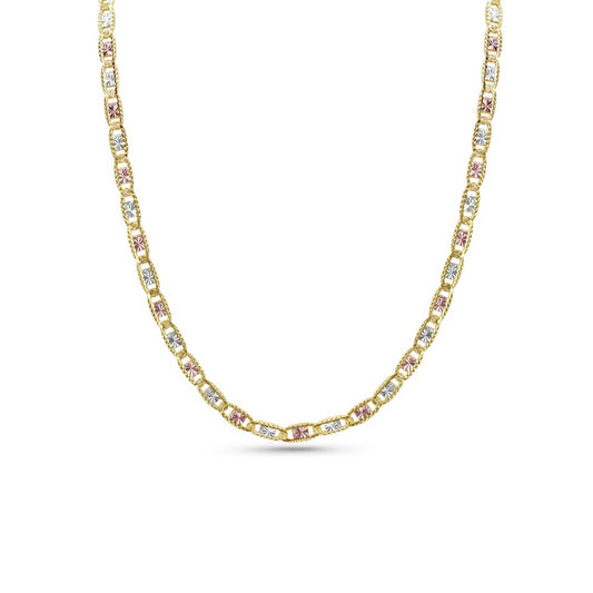 Valentino Tri-Color Chain - 22 Inch