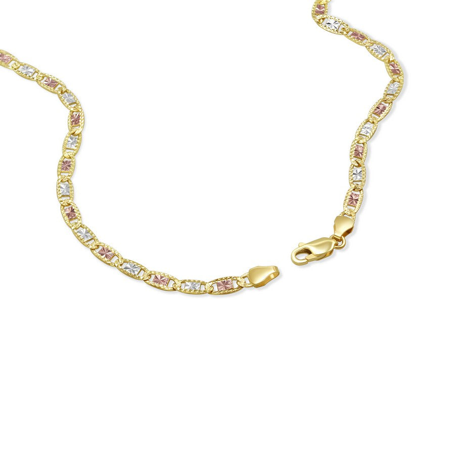 Valentino Tri-Color Chain - 22 Inch