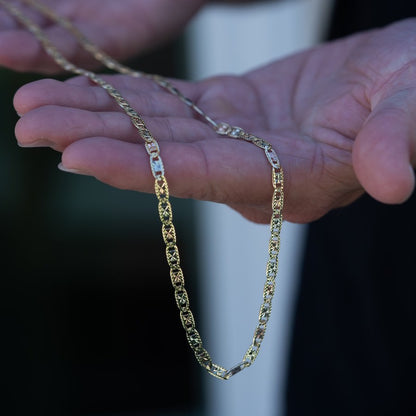 Valentino Tri-Color Chain - 22 Inch