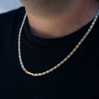 Valentino Tri-Color Chain - 22 Inch