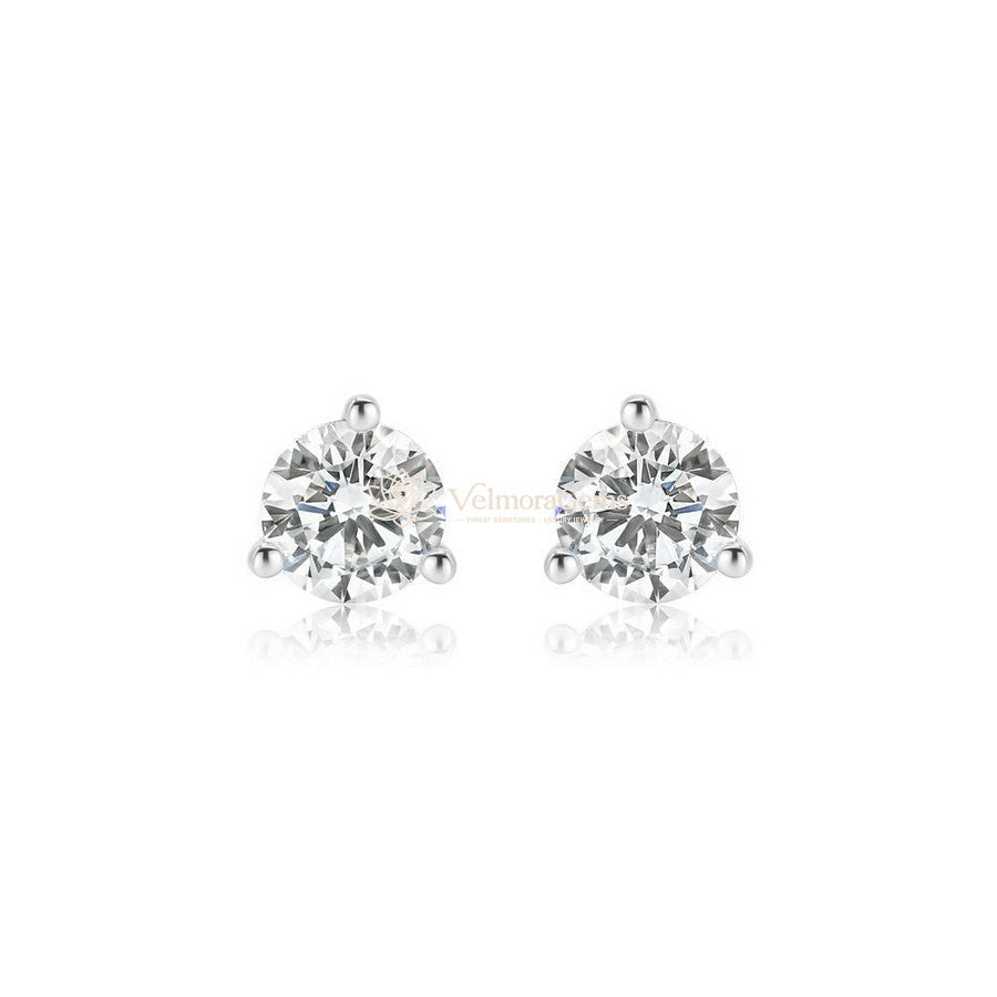 Essential Trio – Lab Diamond Matching Stud Earrings, Pendant & Solitaire Ring (F-G SI)