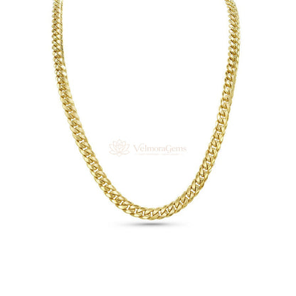 Hollow Miami Cuban Link Chain – 22 Inch