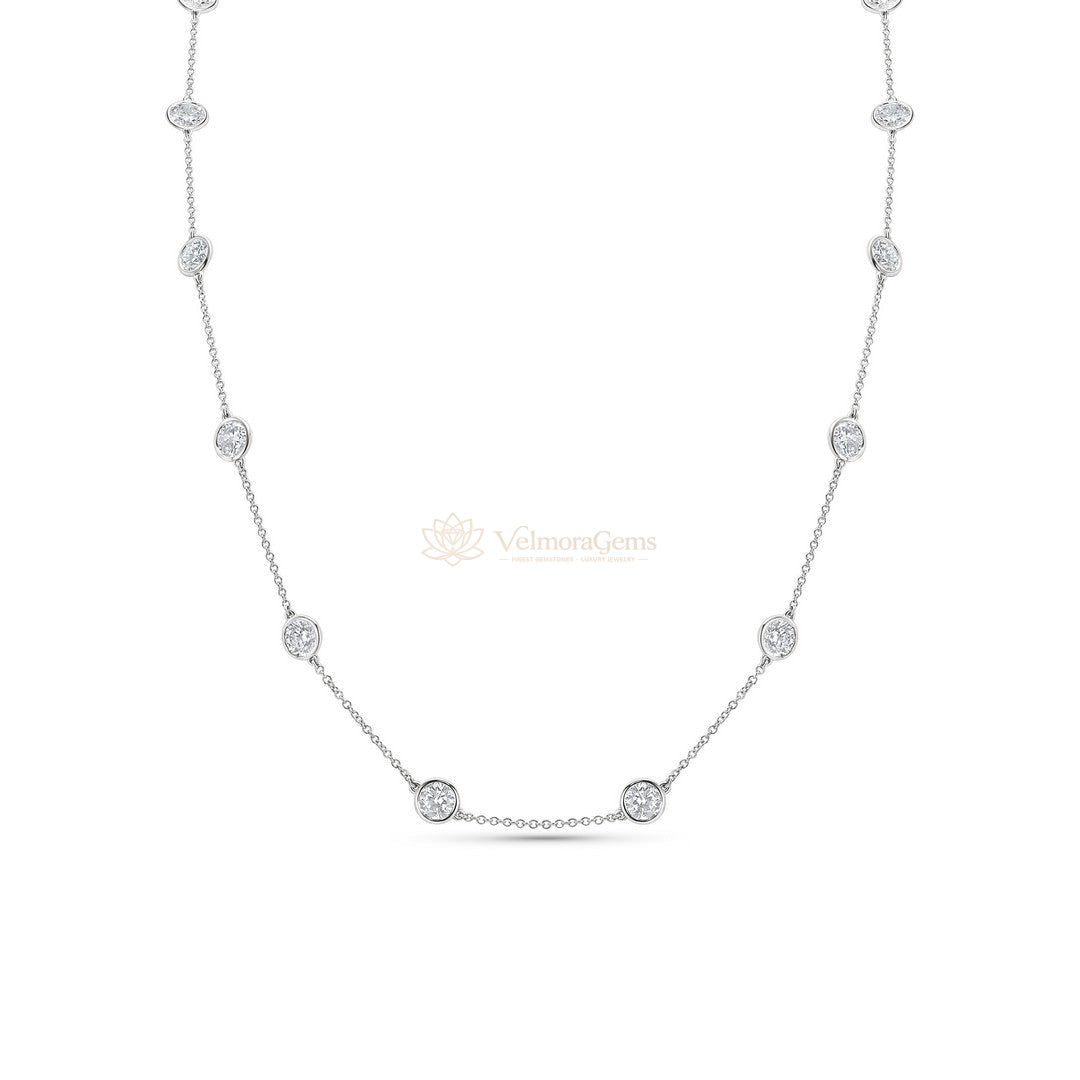 Diamonds by the Yard Necklace F-G SI)