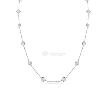 Diamonds by the Yard Necklace F-G SI)
