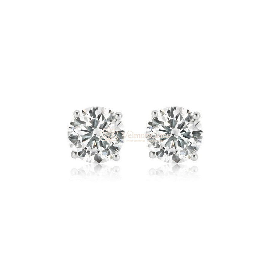Grand Brilliance Duo – 15mm Huggies & Matching Stud Earrings (F-G SI)