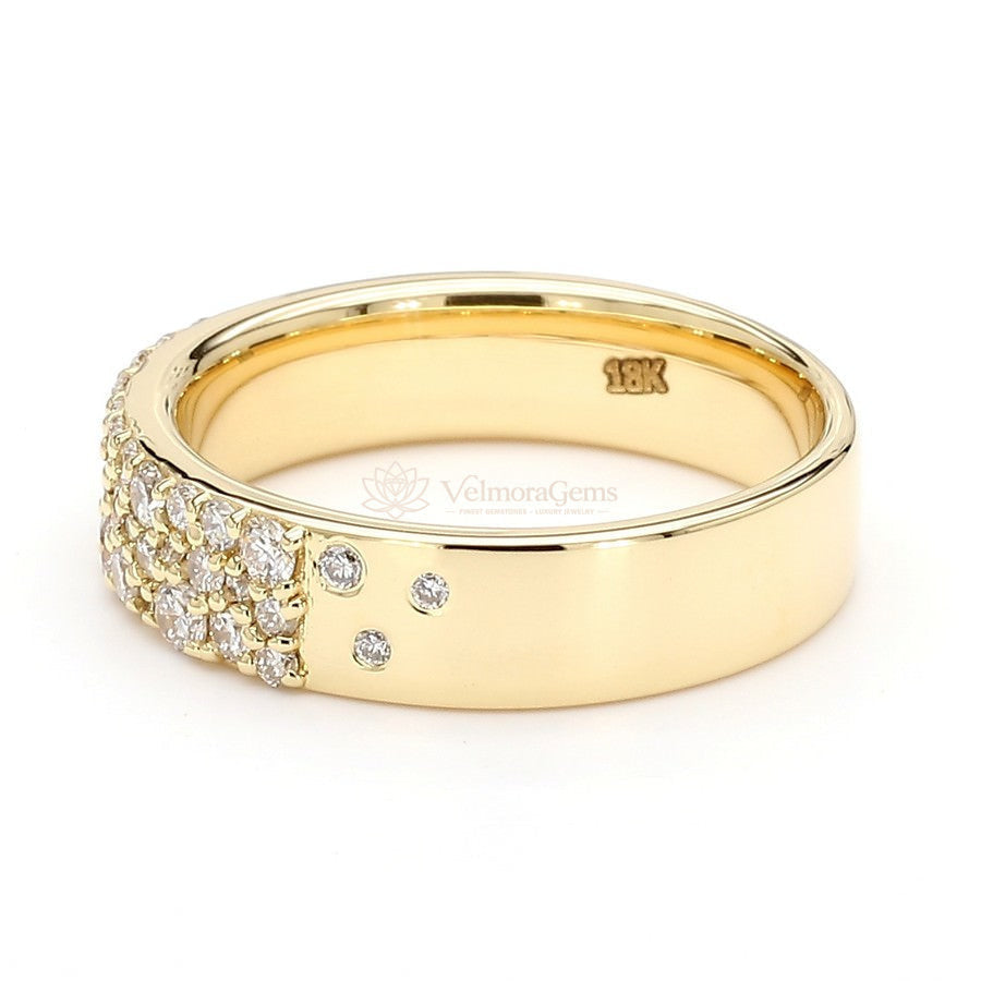 Lab-Created Diamond Pave Eternity-Style Band F-G VS)