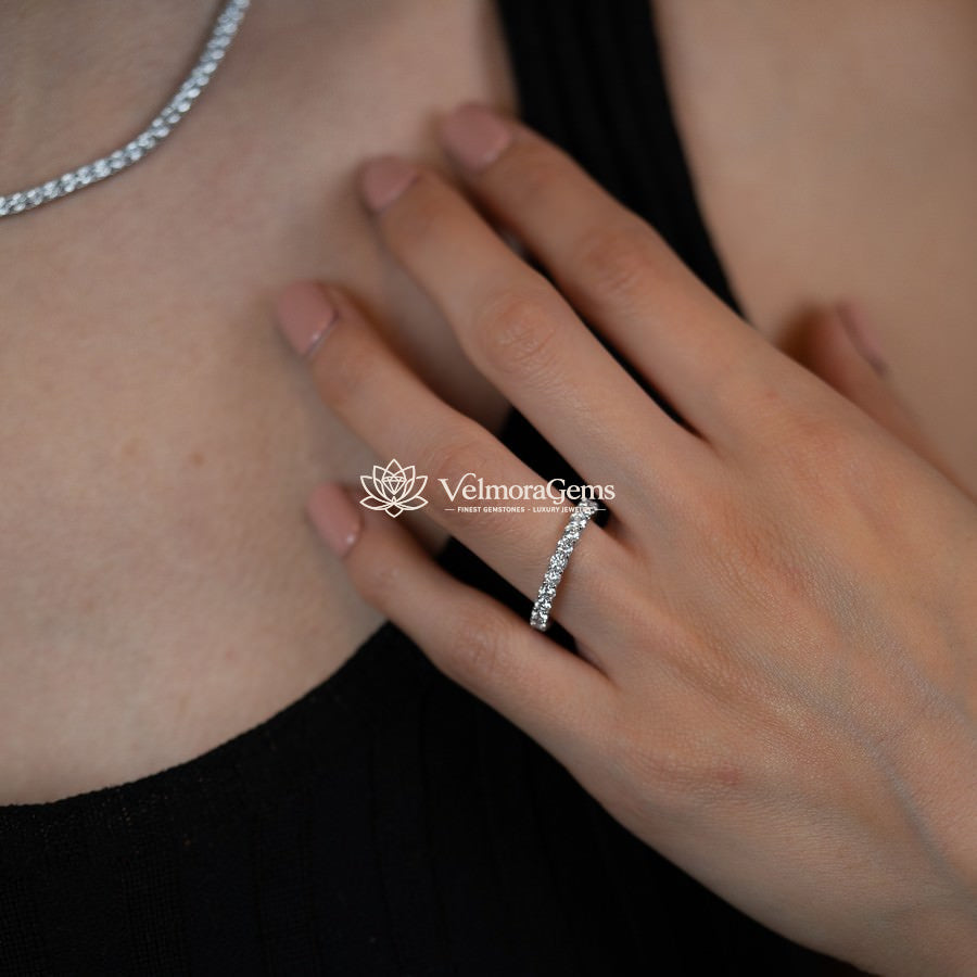 Eternal Anniversary Duo – Eternity Band & Half Eternity Channel Set Band (F-G SI)