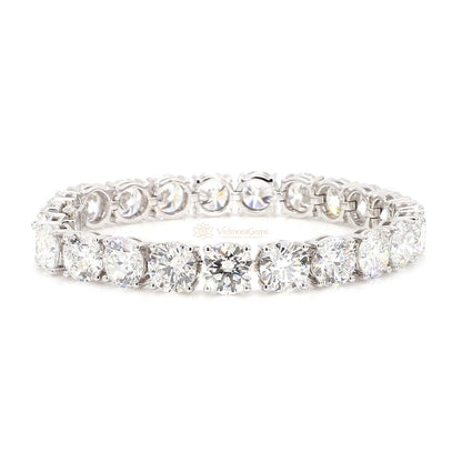 IGI Certified Lab-Created Diamond Tennis Bracelet F VS)