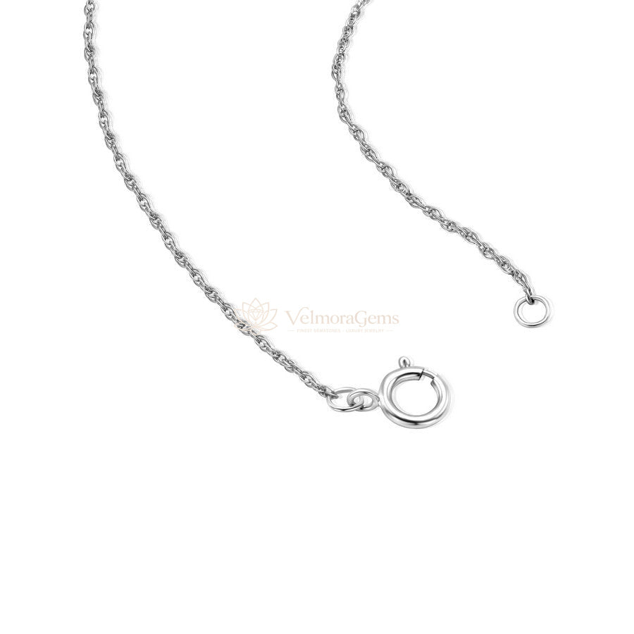 Lab-Created Diamond Cross Necklace F-G VS)