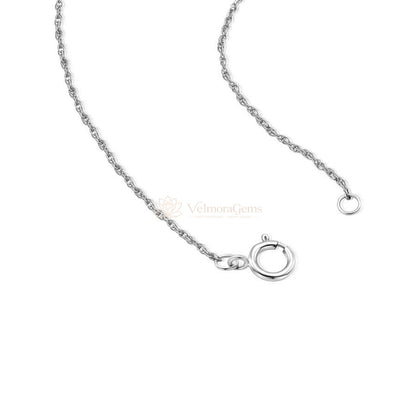Lab-Created Diamond Cross Necklace F-G VS)