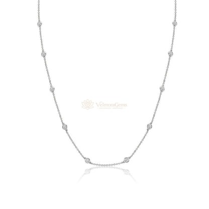 Diamonds by the Yard Necklace F-G VS)