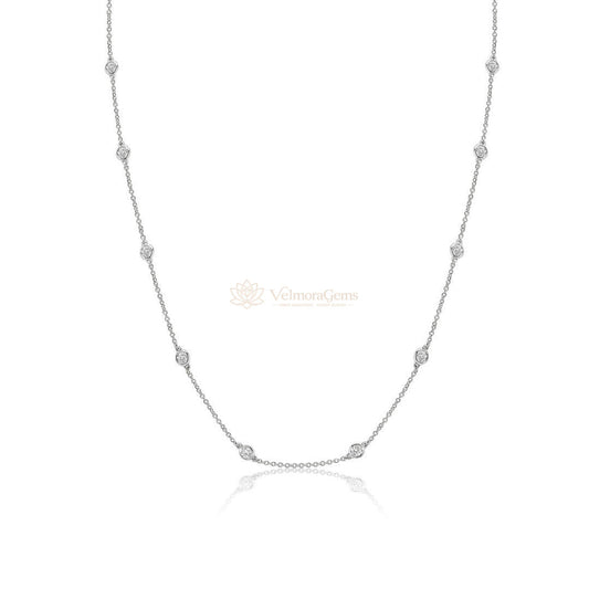 Diamonds by the Yard Necklace F-G VS)