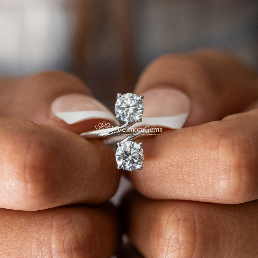 Lab-Created Diamond Duality Ring F-G SI)