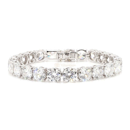 IGI Certified Lab-Created Diamond Tennis Bracelet F VS)