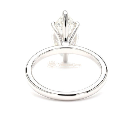 IGI Certified Lab-Created Diamond Marquise Solitaire Ring F VS)