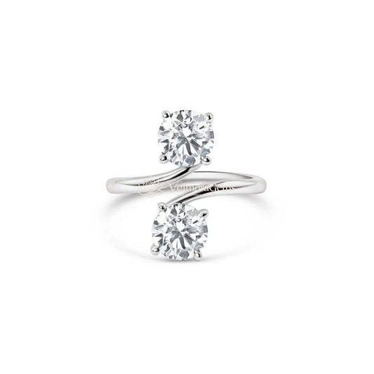 Lab-Created Diamond Duality Ring F-G SI)