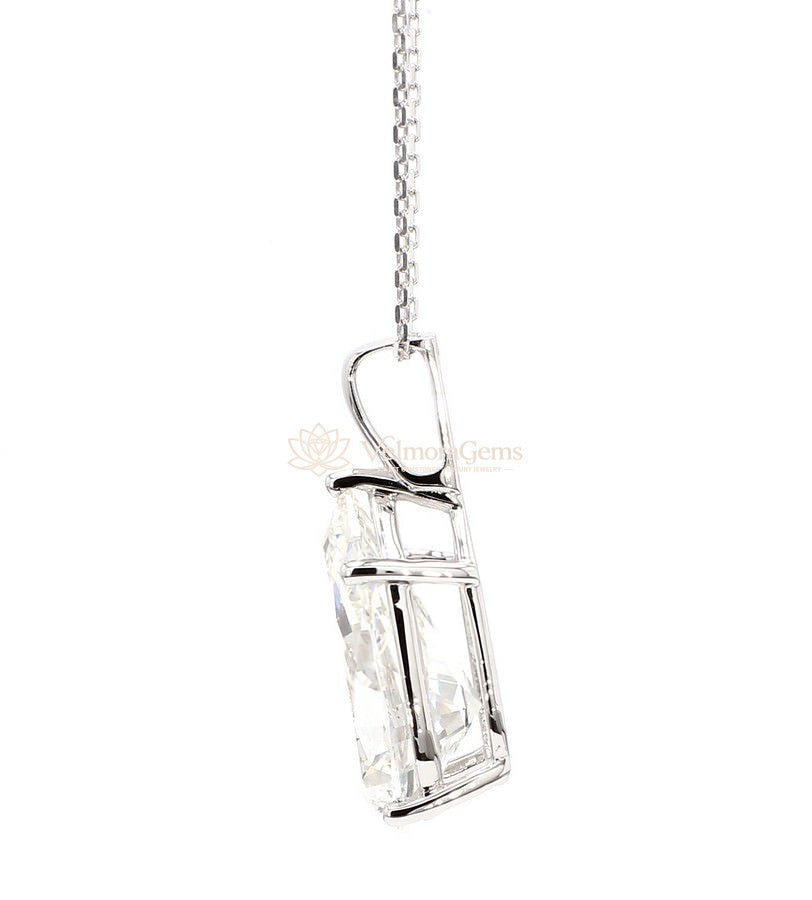 IGI Certified Lab-Created Diamond Pear Shape Solitaire Pendant F VS)