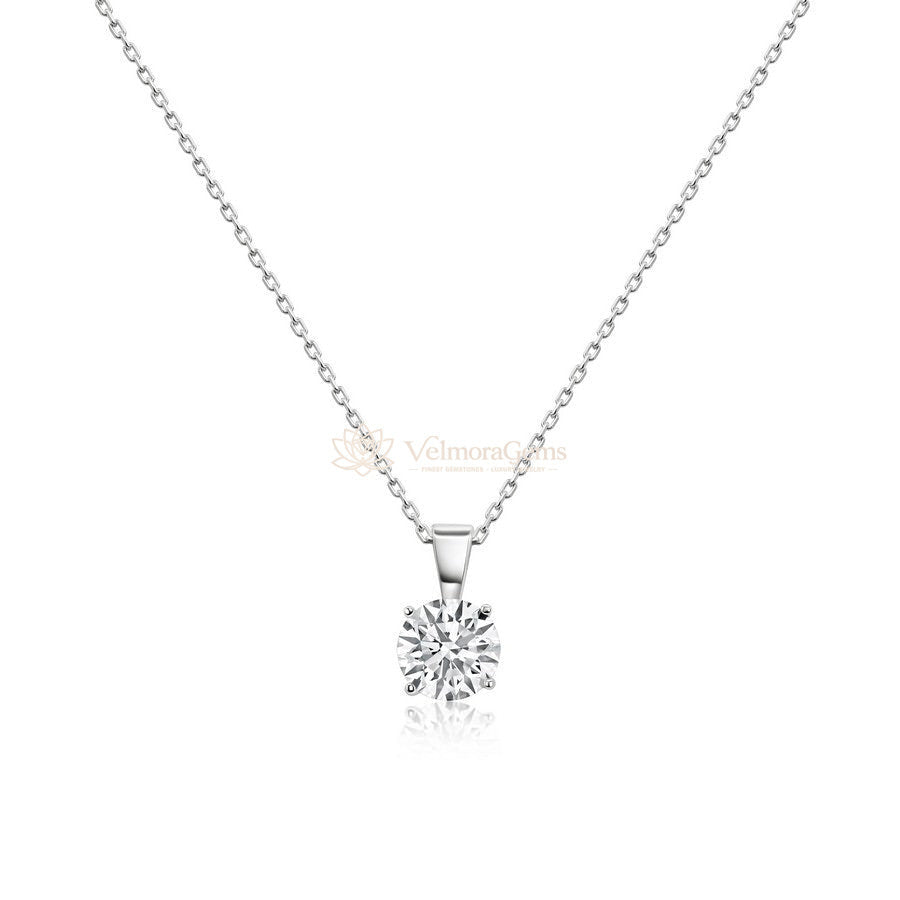 Essential Trio – Lab Diamond Matching Stud Earrings, Pendant & Solitaire Ring (F-G SI)