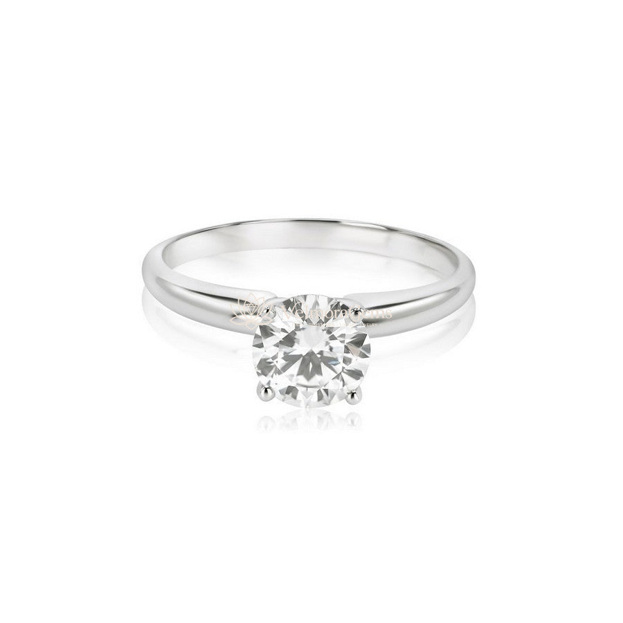 The Prestige Trio – Matching Stud Earrings, Solitaire Ring & Tennis Bracelet (F-G SI)