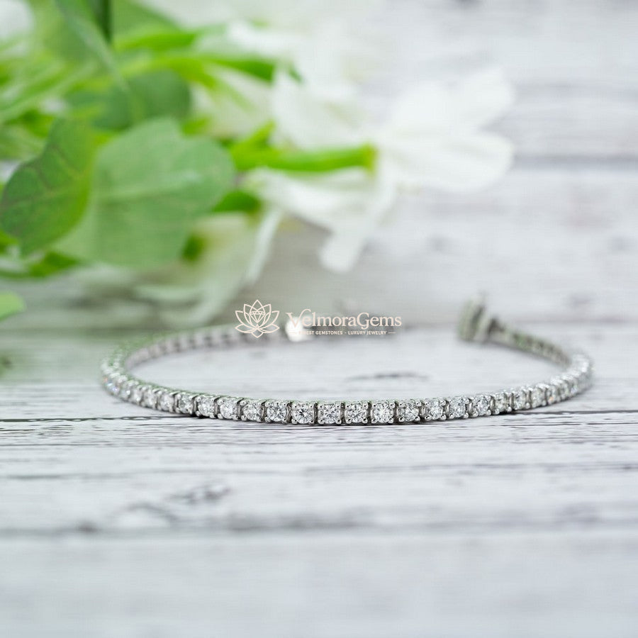Elite Duo – IGI Certified Solitaire Ring & Tennis Bracelet (F-G SI)
