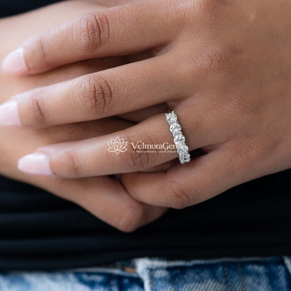 Lab-Created Diamond 7 Stone Ring F-G SI)