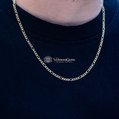 Figaro Chain – 22 Inch