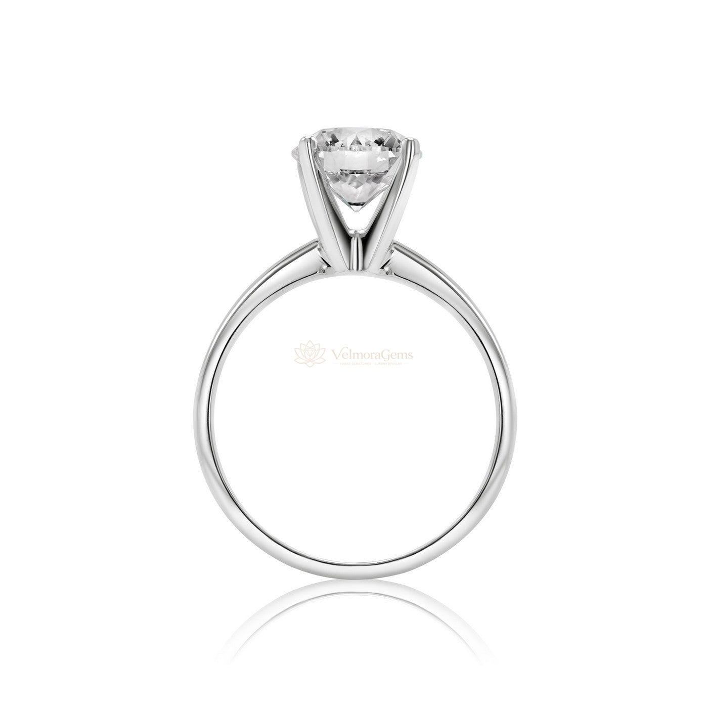 IGI Certified Lab-Grown Diamond Solitaire Engagement Ring (F VS)