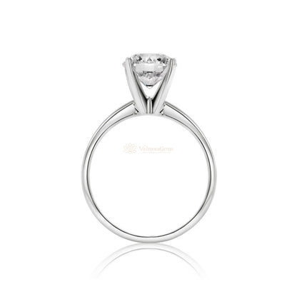 IGI Certified Lab-Grown Diamond Solitaire Engagement Ring (F VS)