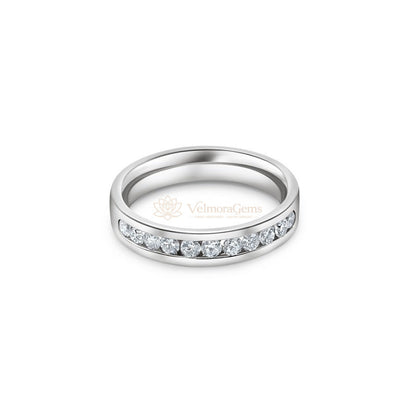 Eternal Anniversary Duo – Eternity Band & Half Eternity Channel Set Band (F-G SI)
