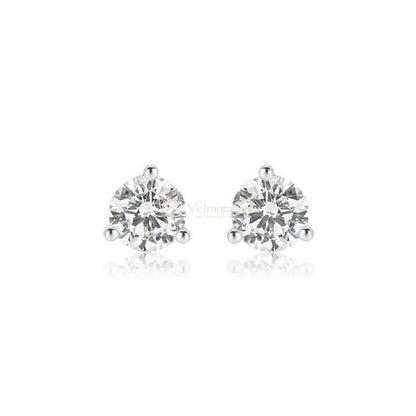 The Prestige Trio – Matching Stud Earrings, Solitaire Ring & Tennis Bracelet (F-G SI)