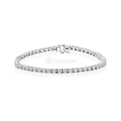 Elite Duo – IGI Certified Solitaire Ring & Tennis Bracelet (F-G SI)