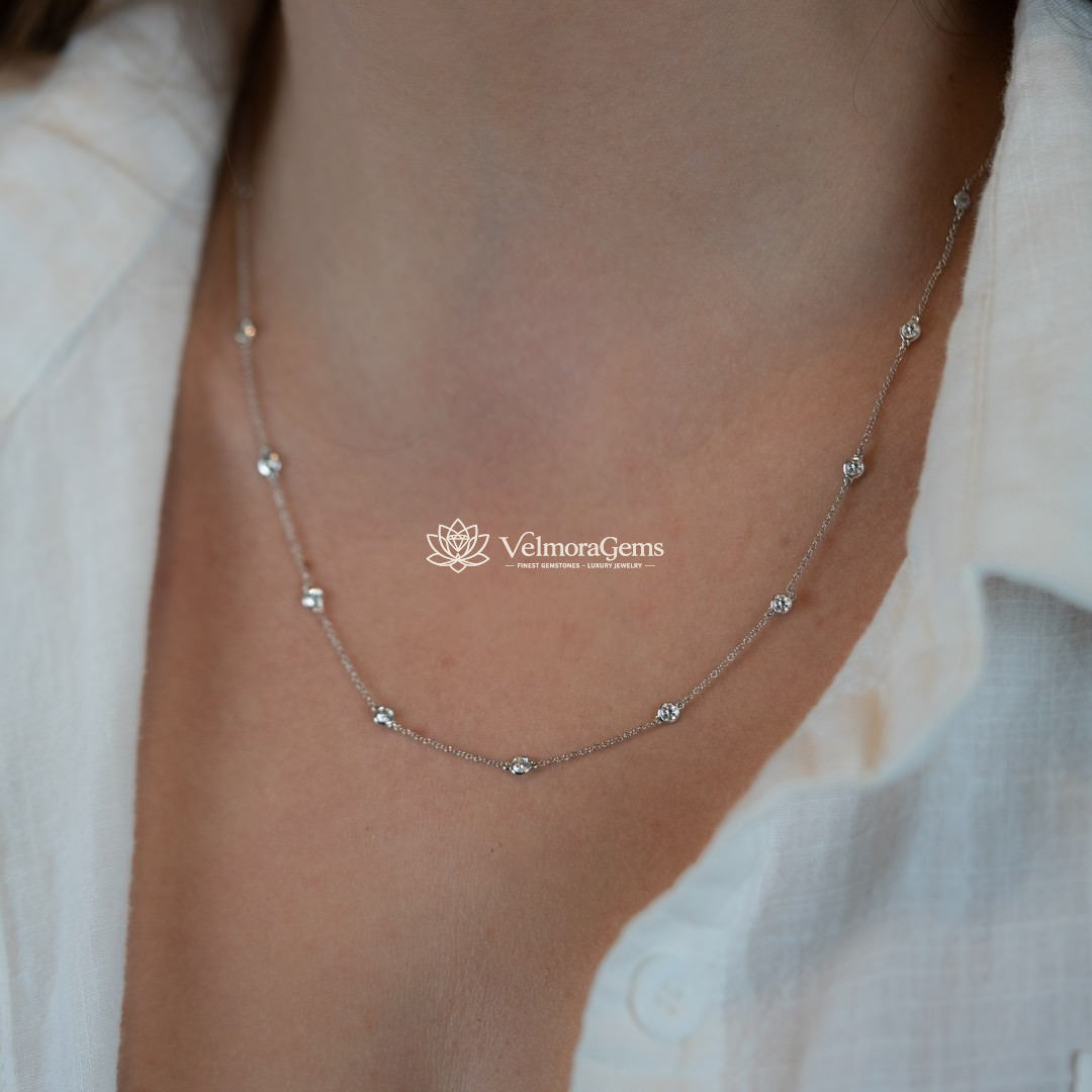 Diamonds by the Yard Necklace F-G VS)