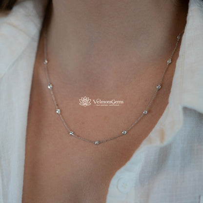 Diamonds by the Yard Necklace F-G VS)