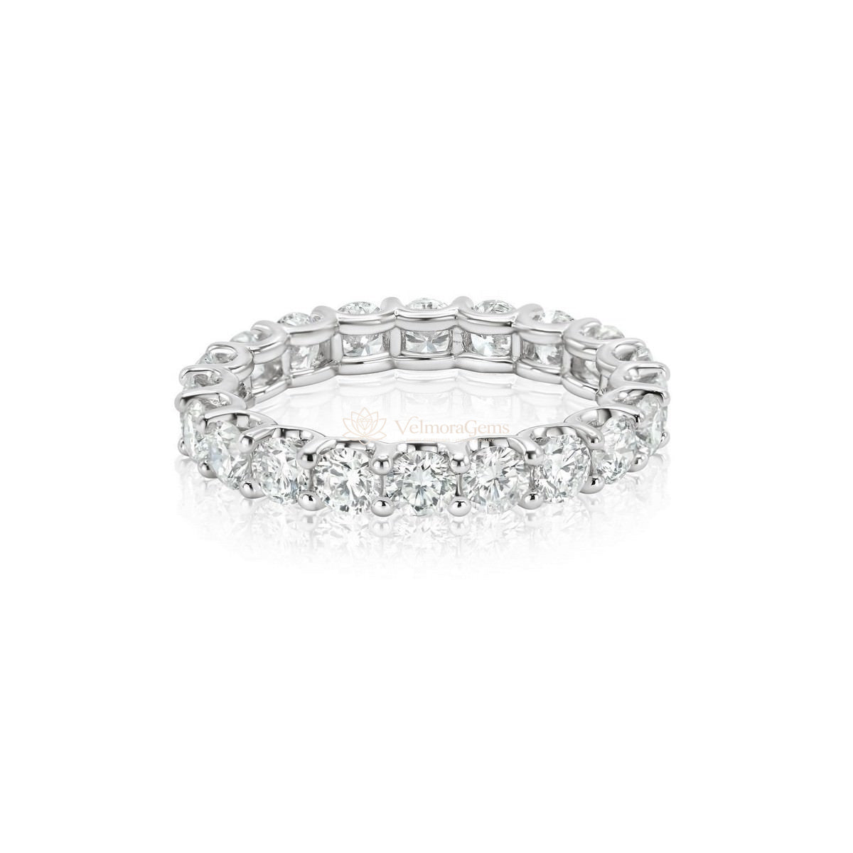 Lab-Created Diamond Eternity Band F-G VS)