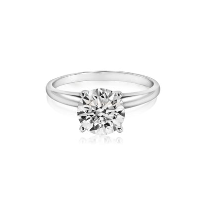 IGI Certified Lab-Grown Diamond Solitaire Engagement Ring (F VS)