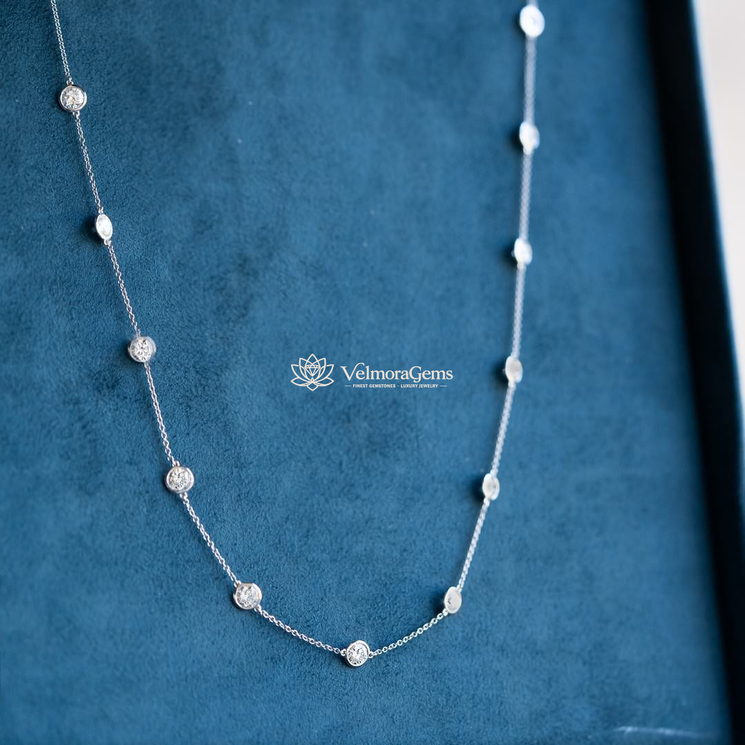 Diamonds by the Yard Necklace F-G SI)