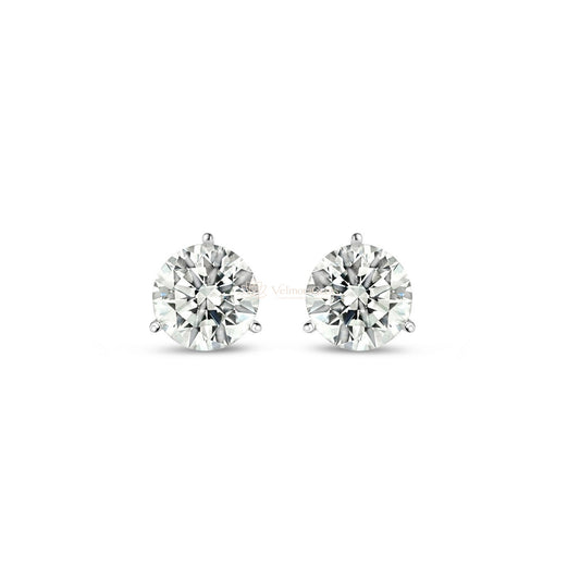 Round Stud Trio – , & Lab Diamond Stud Earrings (F-G SI)