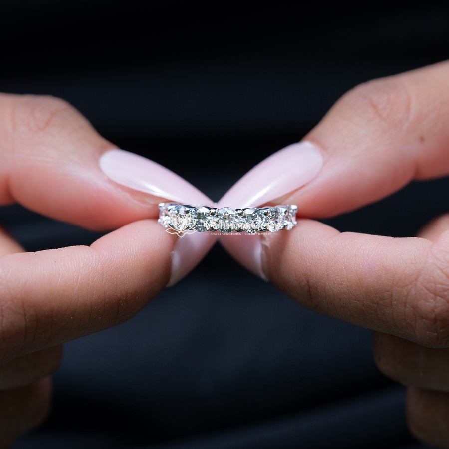 Lab-Created Diamond 7 Stone Ring F-G SI)