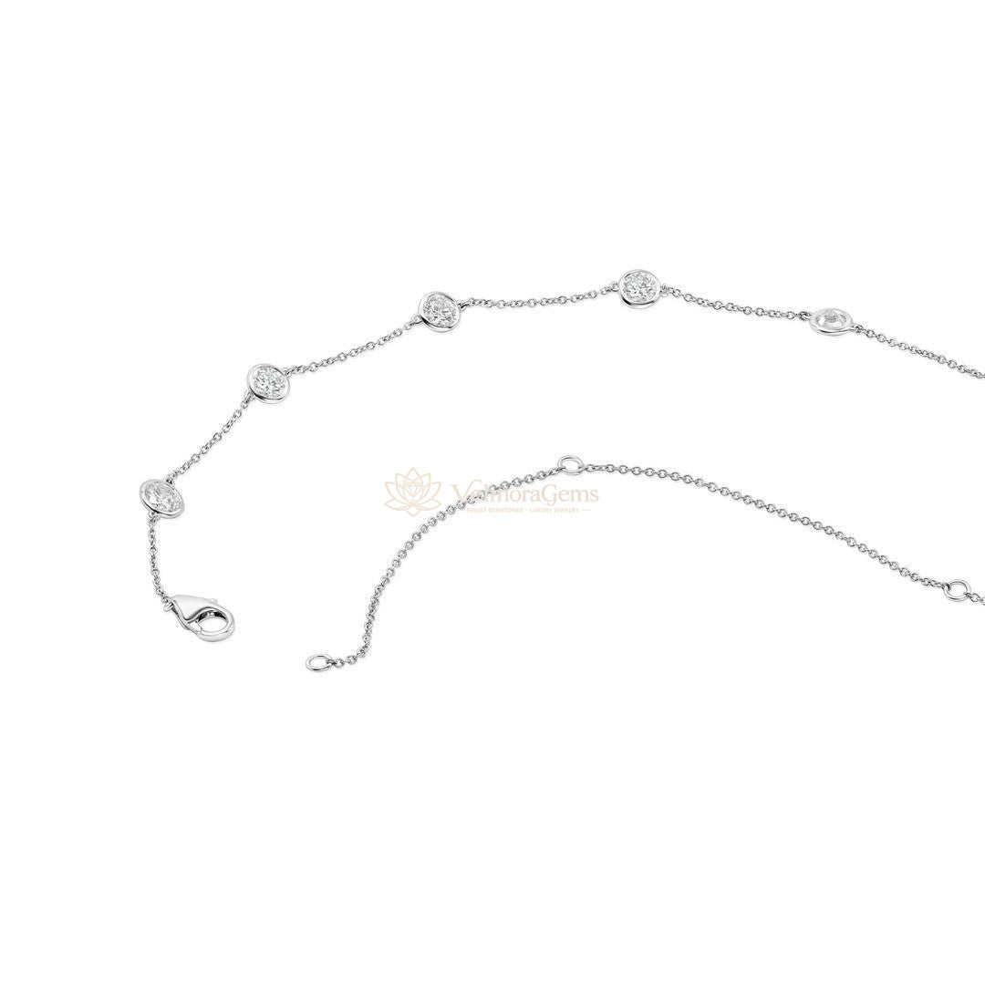 Diamonds by the Yard Necklace F-G SI)
