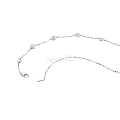 Diamonds by the Yard Necklace F-G SI)