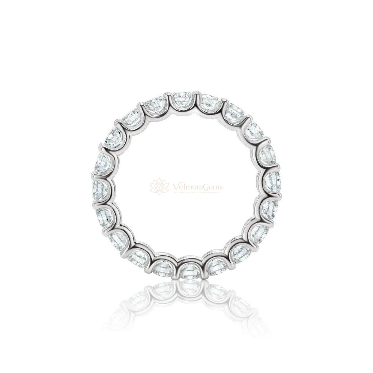 Lab-Created Diamond Eternity Band F-G VS)